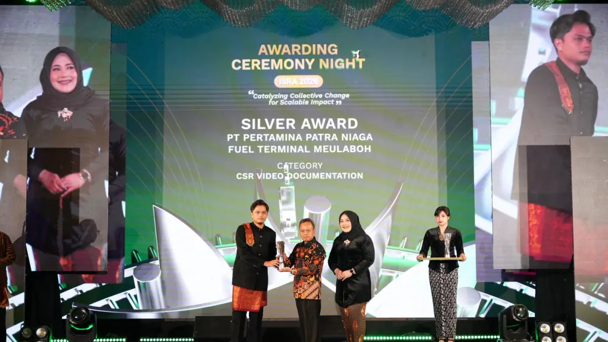 Pertamina Patra Niaga Sumbagut Raih 7 Penghargaan ISRA 2026, Program Gampong Berdikari Sabet Platinum