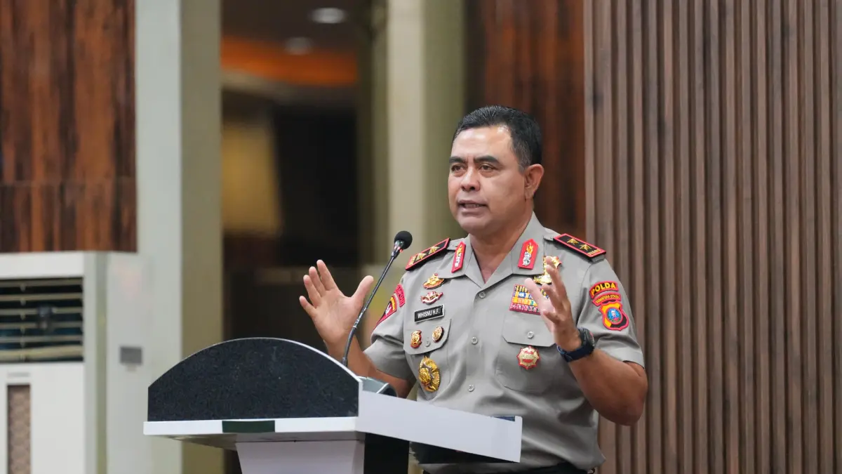 Kapolda Sumut, Irjen Pol Whisnu Februanto. (Dok: Polda Sumut)

