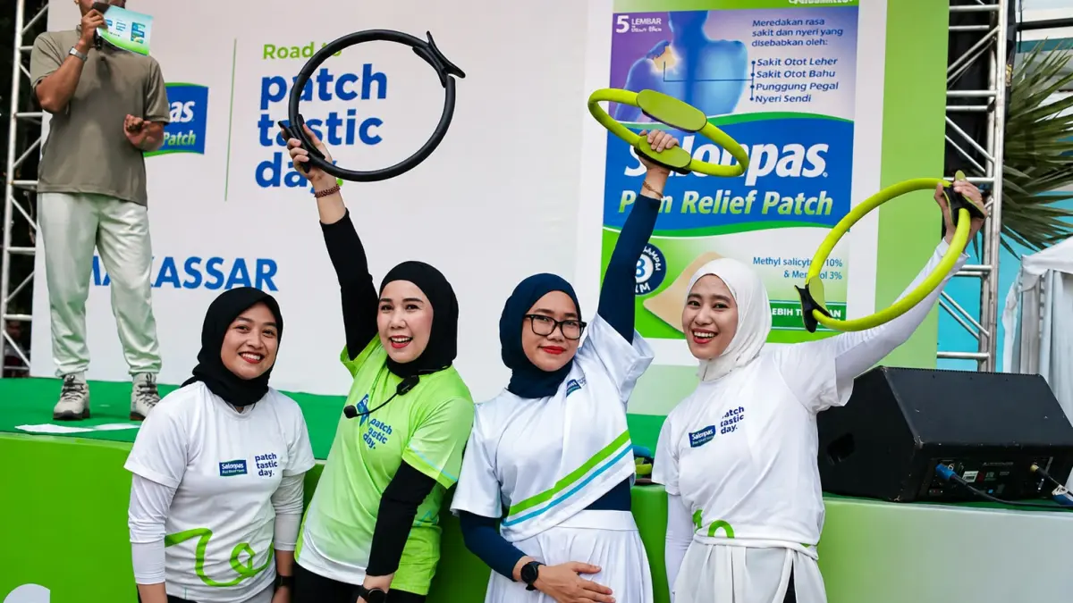 Salonpas Pain Relief Patch kembali menghadirkan kegiatan tahunan Patchtastic Day 2026 dengan mengusung gerakan sosial #ShareTheComfort dan tagline “Bringing Comfort Closer to You”. (Foto : Salonpas)