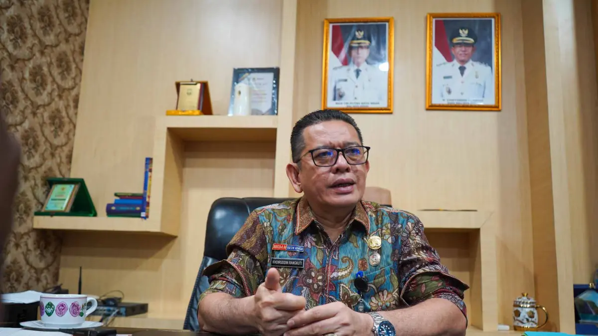 Kadis Sosial Kota Medan, Khoiruddin Rangkuti. (Dok: Markus Pasaribu/ Sumut Pos)