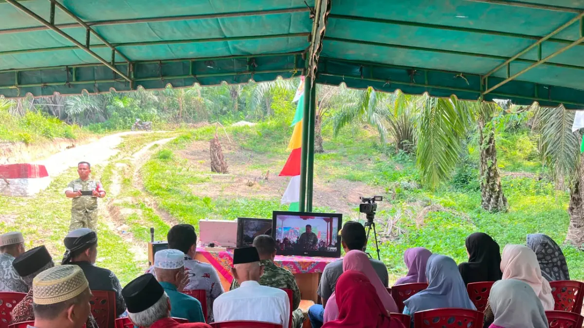 Tiga Jembatan hasil lolobirasi TNI - POLRI di Paluta resmi dioperasikan. (Mitra Harahap/Sumut Pos)