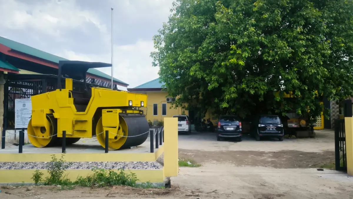 
Kantor Dinas PUPR Binjai di Jalan MT Haryono, Binjai Utara. (Teddy Akbari/Sumut Pos)