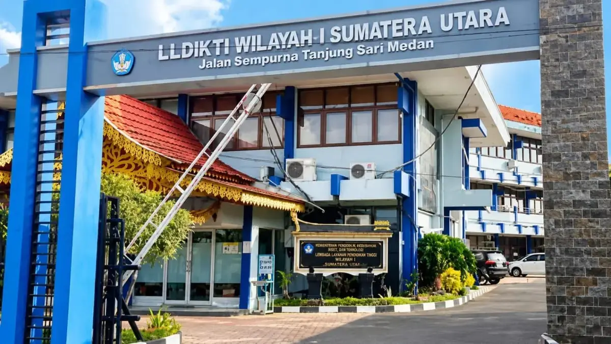Gedung LLDIKTI Sumut. (Dok: internet)