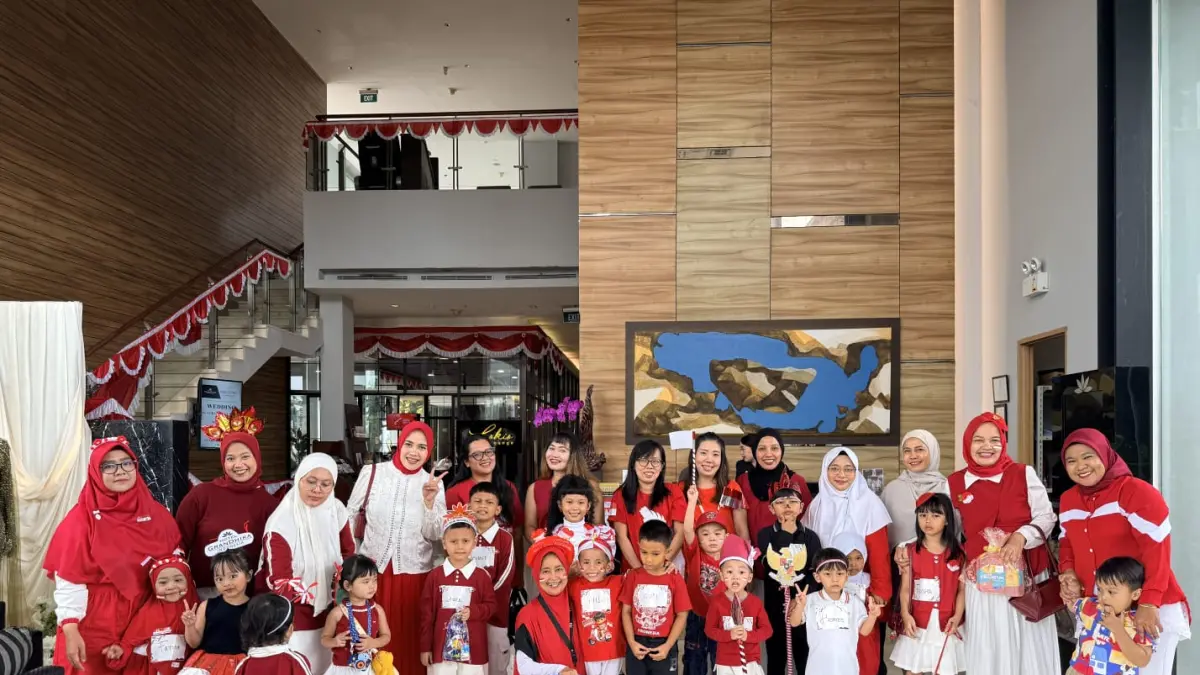 Manajemen Hotel GranDhika Setiabudi Medan menyemarakkan  Hari Ulang Tahun (HUT) ke-81 Kemerdekaan Republik Indonesia dengan semangat kebersamaan dengan mengusung tema “Spirit of Independence”. (Istimewa/Sumut Pos)
