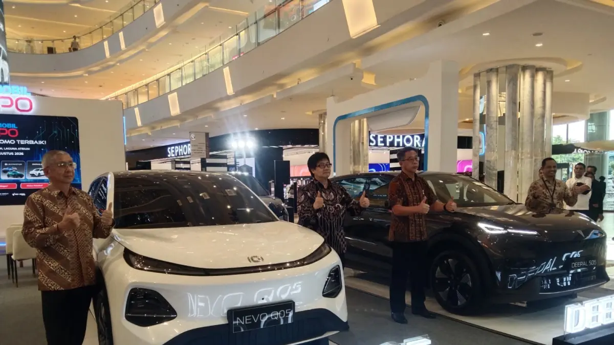 EVPERIENCE: INDOMOBIL Group menghadirkan INDOMOBIL Expo Medan 2026 dengan konsep “EVperience”, sekaligus membawa semakin banyak pilihan kendaraan listrik dan solusi mobilitas elektrifikasi lebih dekat kepada masyarakat Sumatera Utara.(Dok : INDOMOBIL)

