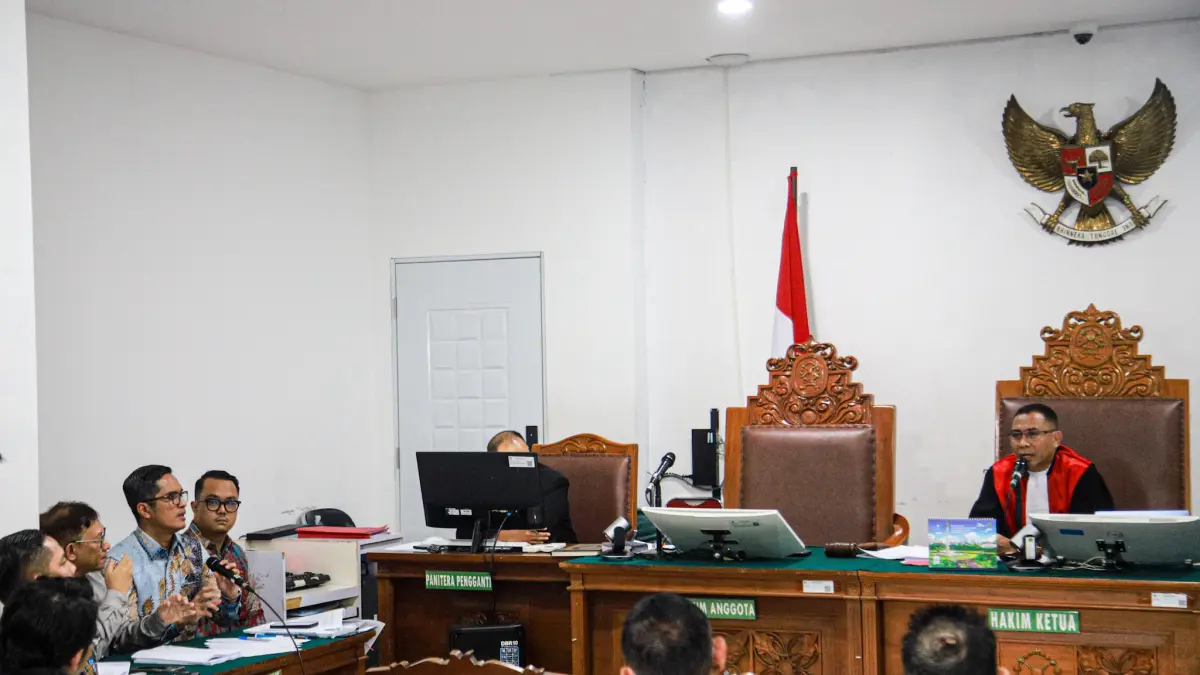 Sidang Praperadilan Febrie Adriansyah, mengajukan dua gugatan di  Pengadilan Negeri (PN) Jakarta Selatan. (Jawa Pos/Sumut Pos)