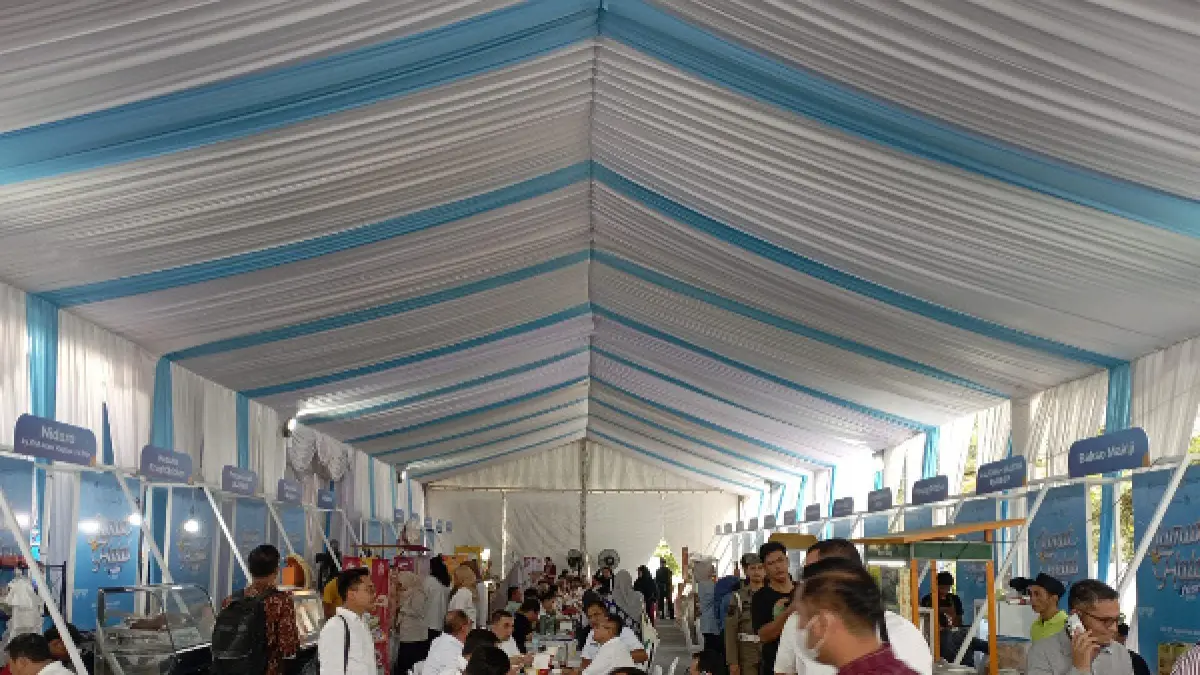 Sumut Halal Fest dibuka. (Istimewa)