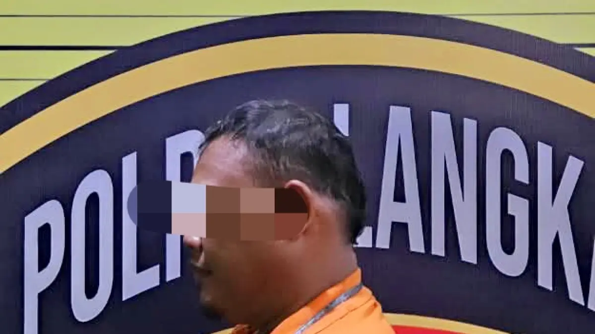 
Tersangka dugaan penganiayaan yang ditangkap Polres Langkat. (Satreskrim Polres Langkat/Sumut Pos)