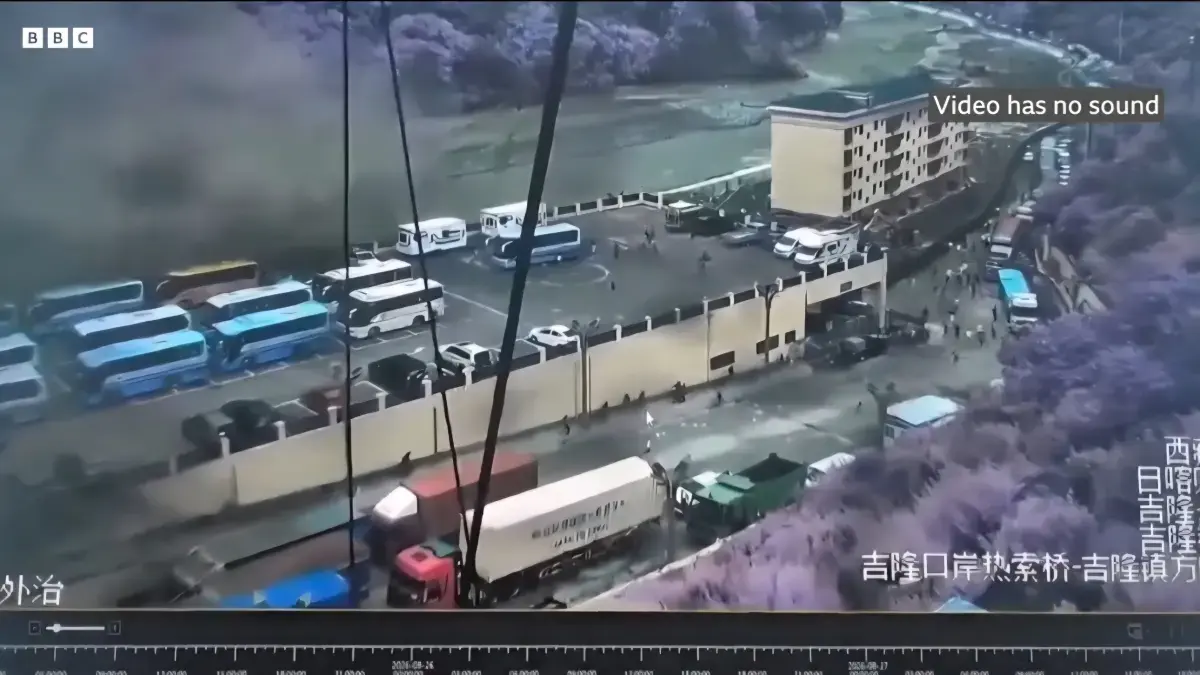 Video banjir bandang di Nepal. (Dok: BBC)