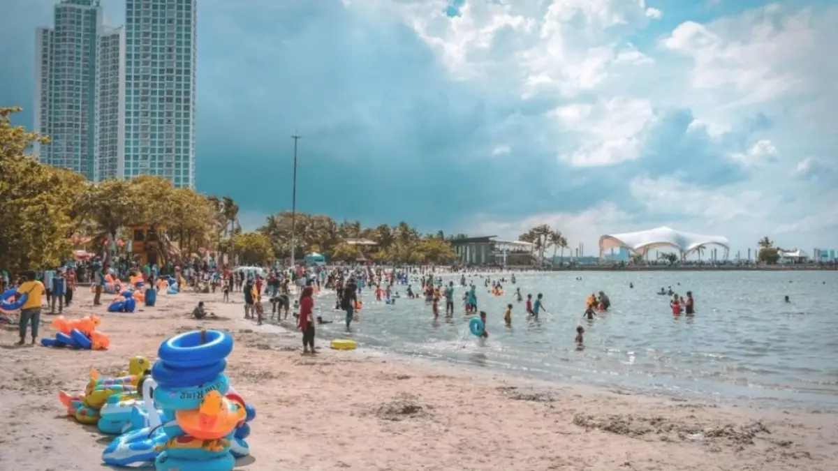 Kolaborasi KONI Pusat dan Pemerintah Pemprov Jakarta akan menggelan PON Pantai pertama di Indonesia di Ancol dengan jumlah pertandingan 11 cabang olahraga pada November2026 mendatang. (wahananews)