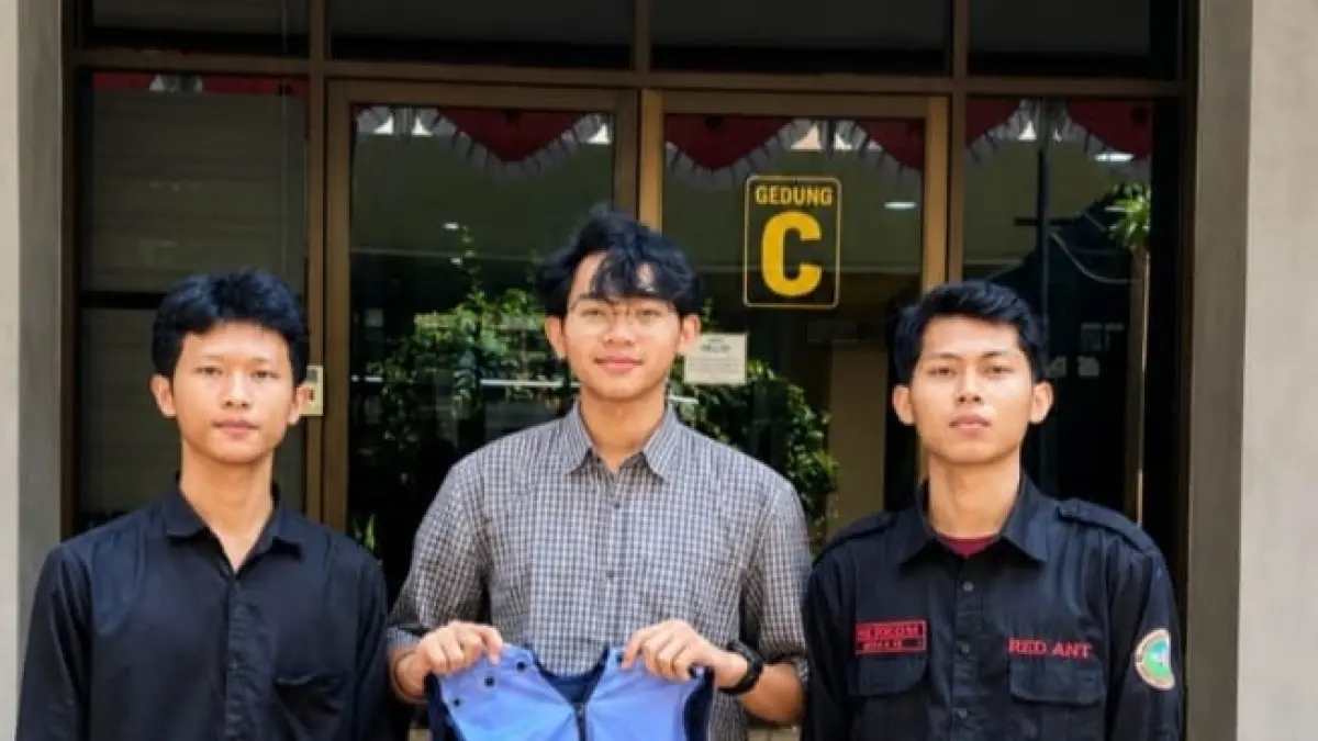 Mahasiswa Universitas Brawijaya (UB) mengembangkan sebuah rompi pintar bernama ADAPT-V untuk anak dengan Autism Spectrum Disorder (ASD).(Instagram @cretivox)