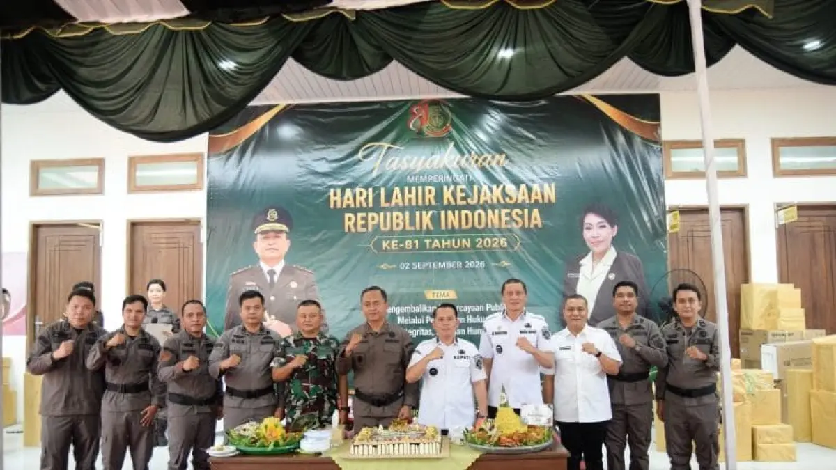 Kejari Palas peringati Harlah Kejaksaan ke 81, Rabu 2 September 2026. (Mitra Harahap/Sumut Pos)
