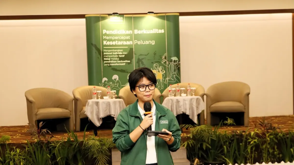 Stephanie Dinda, salah satu Tanoto Fellow dalam Tanoto Foundation Fellowship Programme. (Foto : Tanoto Foundation)