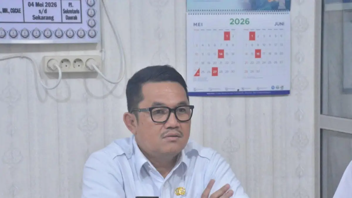 Kepala Inspektorat Kabupaten Nias Selatan, Amsarno S. Sarumaha. (Dok: Eriusman Duha/Sumut Pos)

