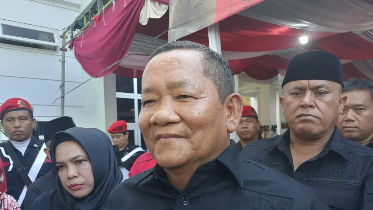 Ketua DPD PDI Perjuangan Sumut, Rapidin Simbolon.(Dok : Ihsan Syahreza/Sumut Pos)



