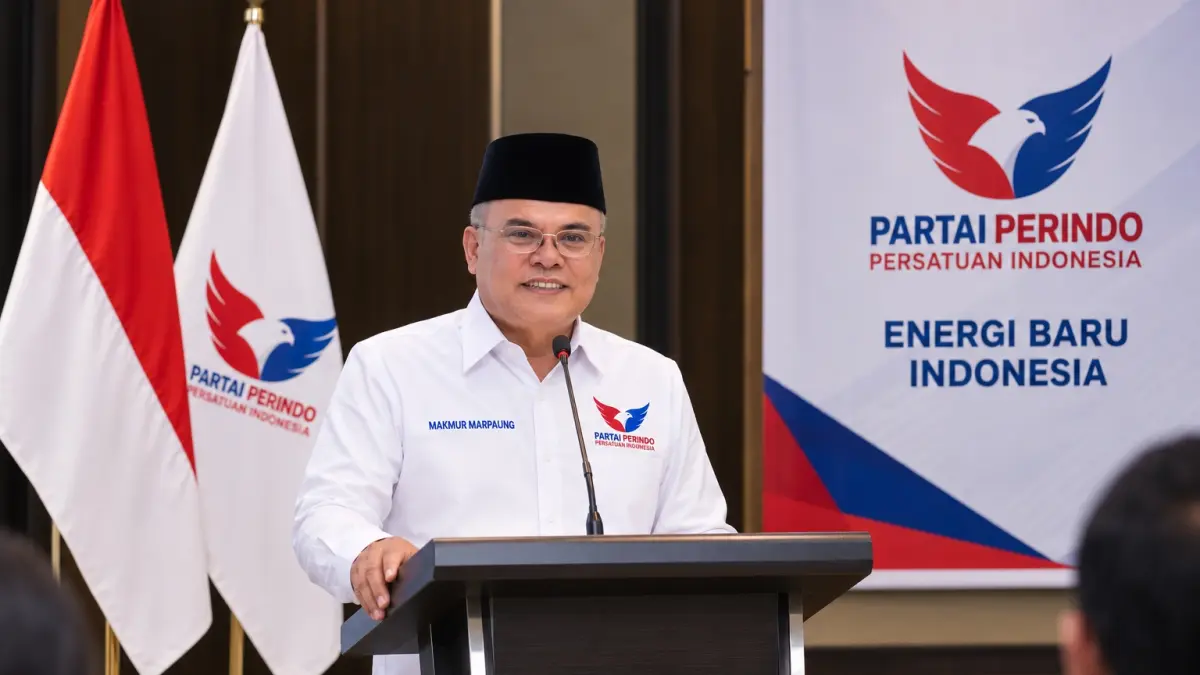 Ketua DPW Partai Perindo Sumatera Utara Makmur Marpaung.(Dok : DPW Perindo Sumut)

