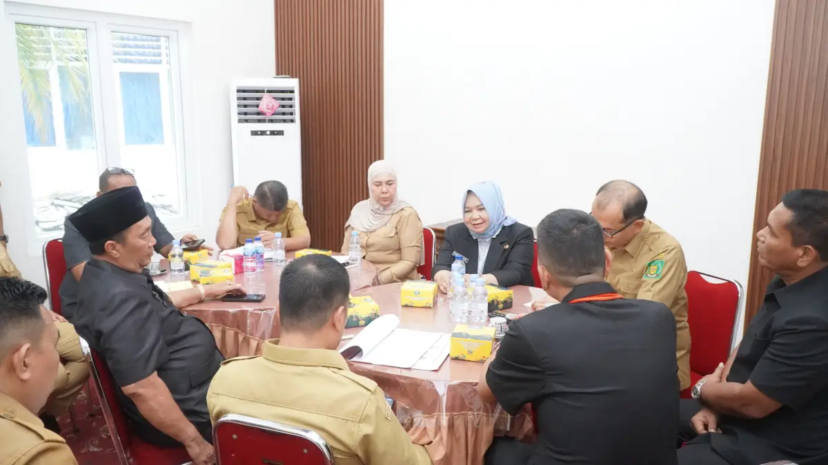 
Plt Bupati Langkat, Tiorita br Surbakti saat menerima audiensi kepengurusan Persadaan Merga Silima periode 2026-2029. (Diskominfo Langkat/Sumut Pos)