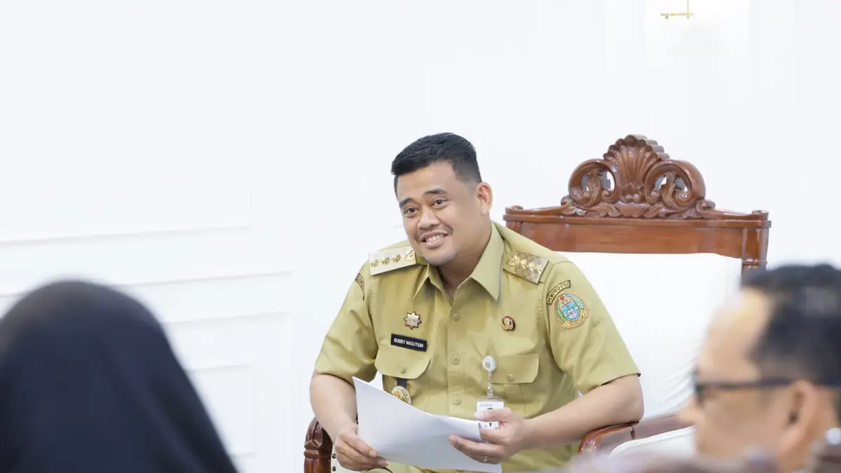 Gubernur Sumatera Utara, Muhammad Bobby Afif Nasution.(Dok : Kominfo Sumut)


