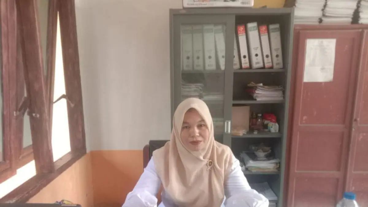 Plt Kasi Kesejahteraan  Sosial kecamatan Huta Raja Tinggi sekaligus Koordinator Kecamatan Sania. (Mitra Harahap/Sumut Pos)