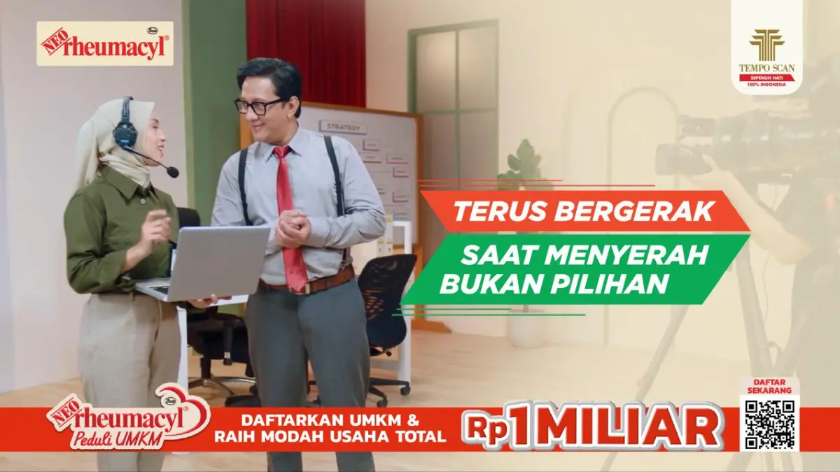 NEO rheumacyl kucurkan Rp1 Miliar, bantu UMKM jualan online tanpa komisi.