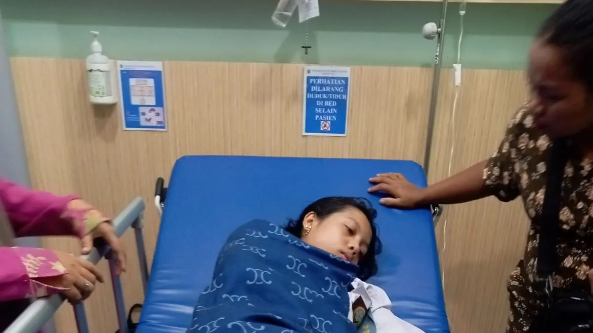 DIRAWAT: Inka kembali dirawat di RS Efarina Berastagi. (Istimewa/Sumut Pos)