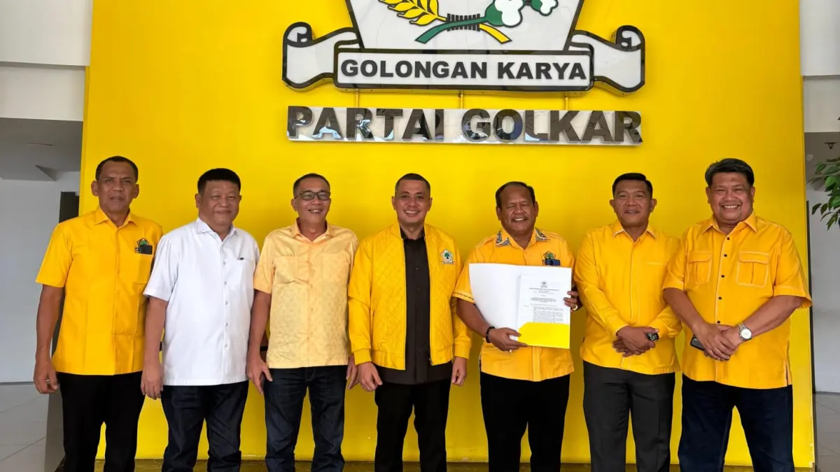 TERBIT: Dewan Pimpinan Pusat (DPP) Partai Golkar resmi menerbitkan Surat Keputusan (SK) kepengurusan DPD Partai Golkar Sumut periode 2025-2030.(Dok : DPD Golkar Sumut)