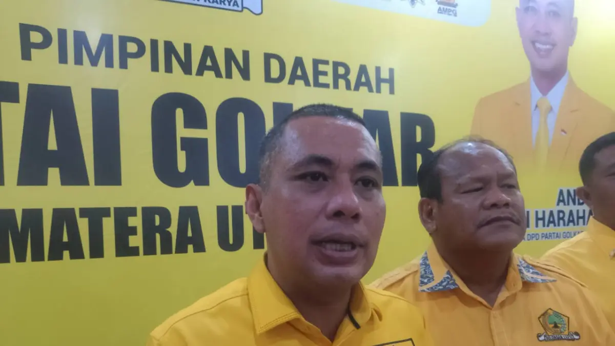Ketua Dewan Pimpinan Daerah (DPD) Partai Golkar Sumatera Utara (Sumut), Andar Amin Harahap. (Dok : Ihsan Syahreza/Sumut Pos)