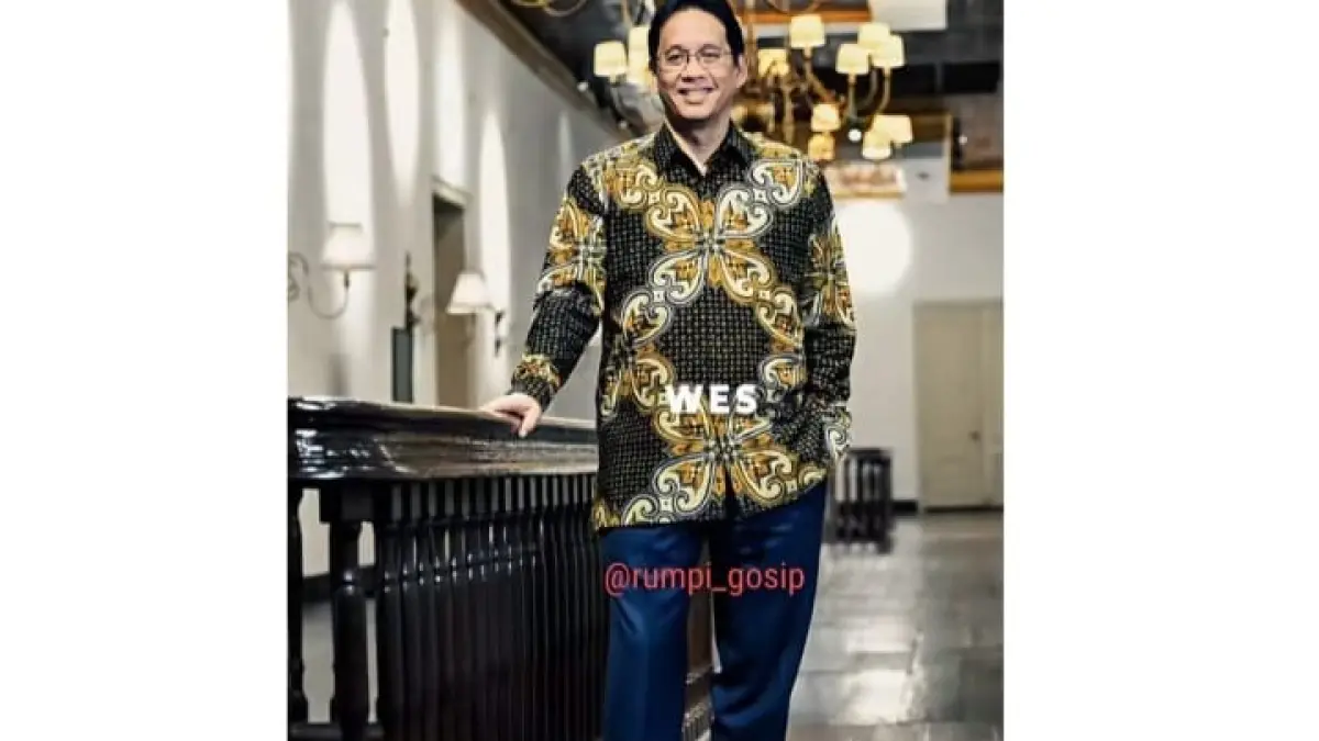 Unggahan Purbaya di akun TikTok pribadinya.(Instagram @rumpi_gosip)