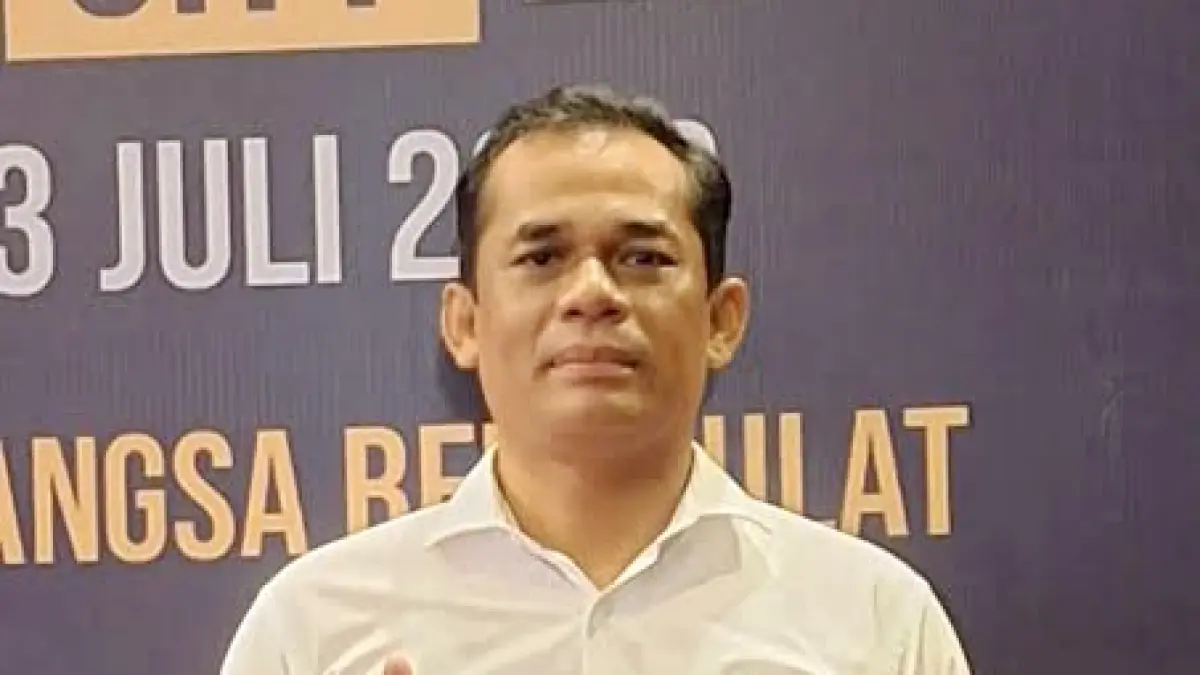Direktur Perumda Tirtasari, Ashari yang juga ikut mundur dari jabatannya. (int)