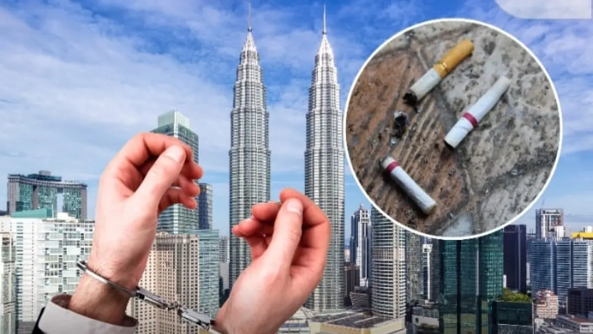 Ilustrasi. WNI pertama dipenjara di Malaysia karena membuang puntung rokok.(Instagram @pandemictalks)