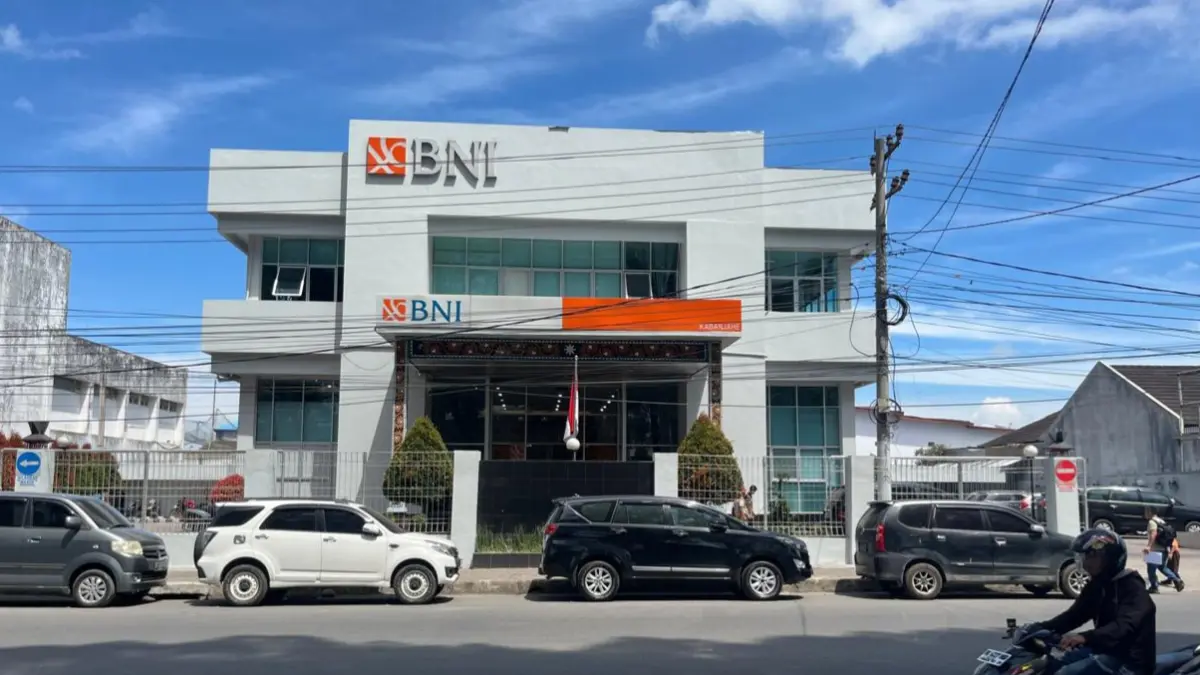 Kantor BNI KC Kabanjahe. (Dok BNI)
