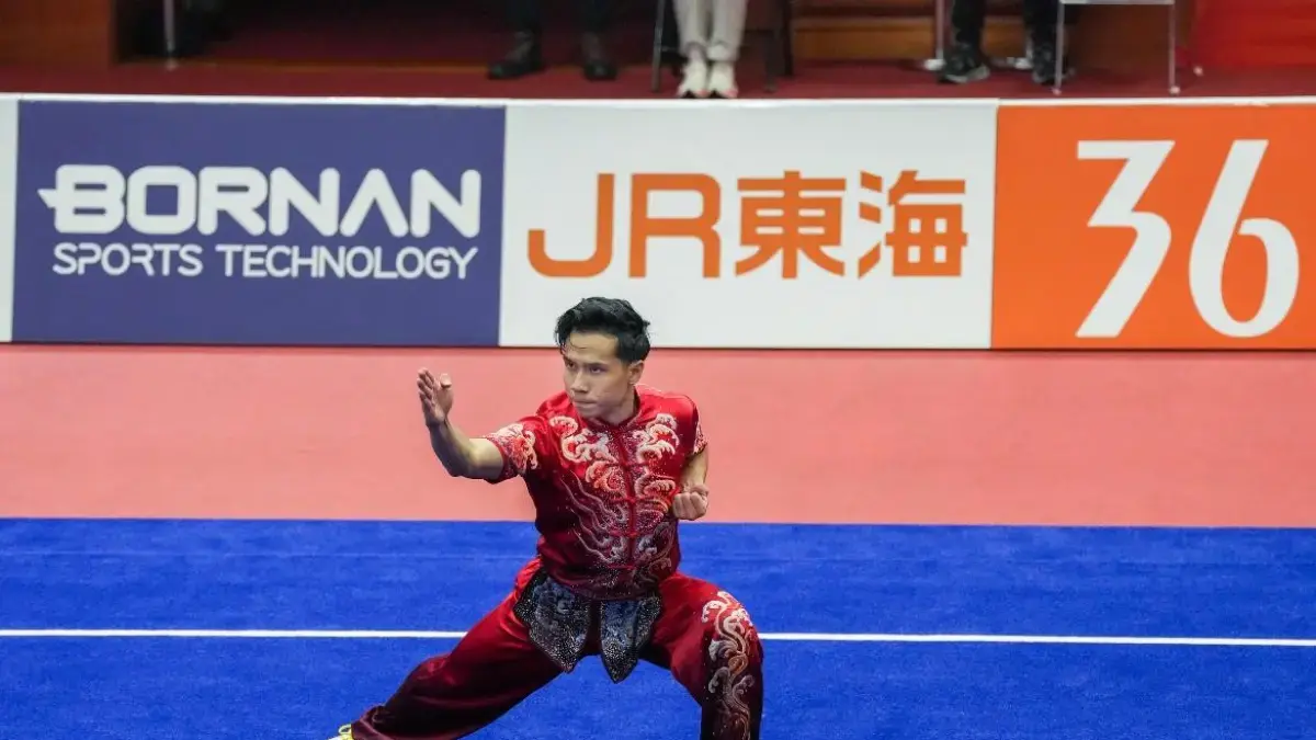 Seraf Naro Siregar raih perunggu di Asian Games 2026. (Dok: NOC Indonesia)