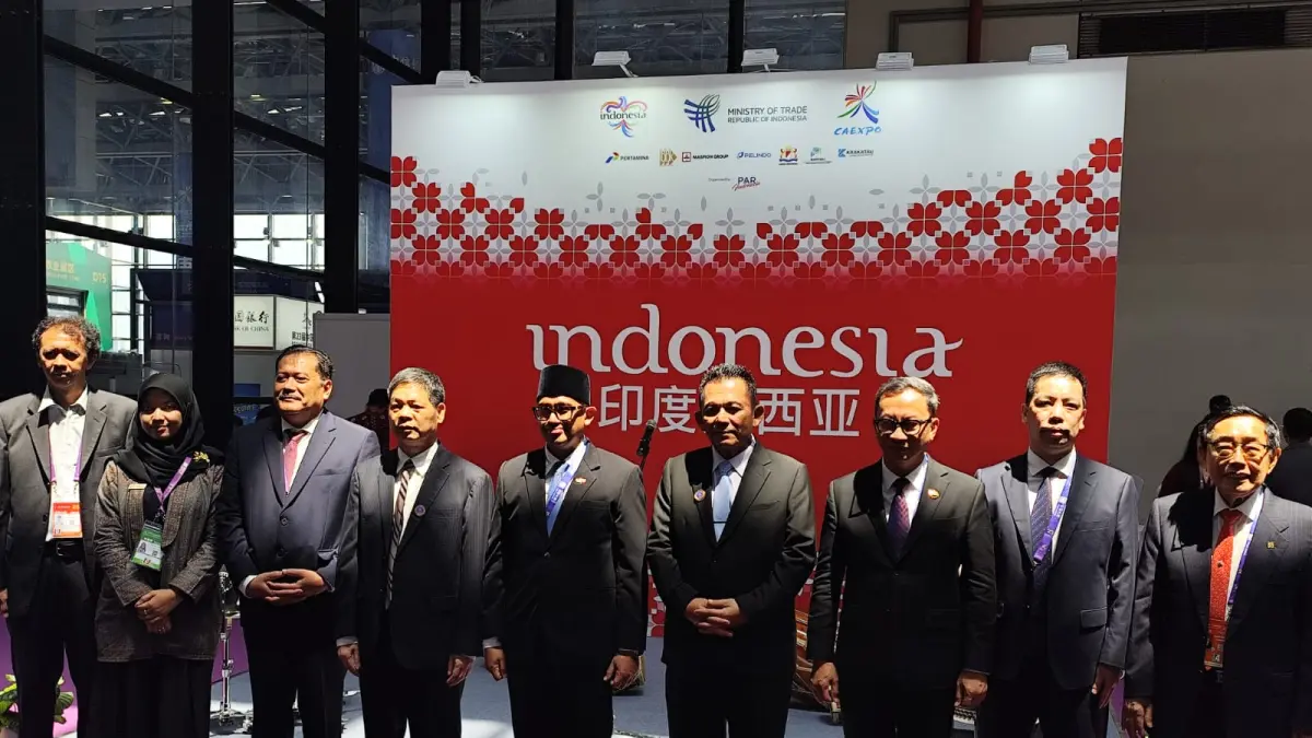 Peresmian Paviliun Indonesia di Hall D NICEC dalam rangka CAEXPO CABIS ke-23, 17-21 September 2026. (Istimewa)