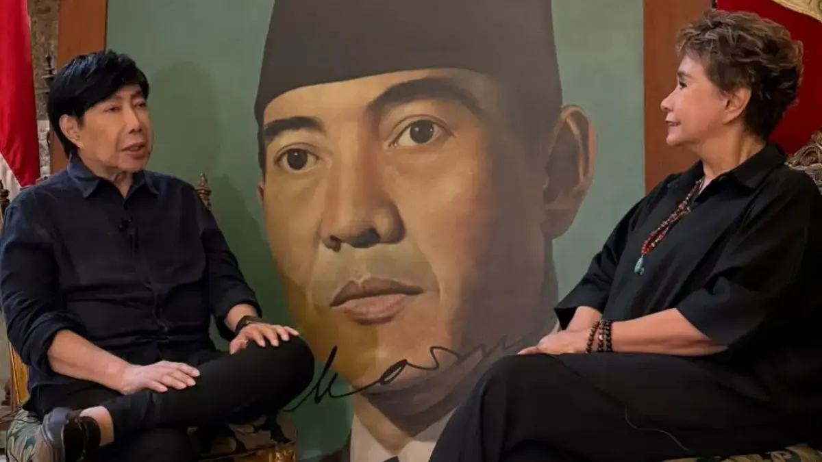 Guruh Soekarno Putra saat diwawancarai. (Dok: instagram)