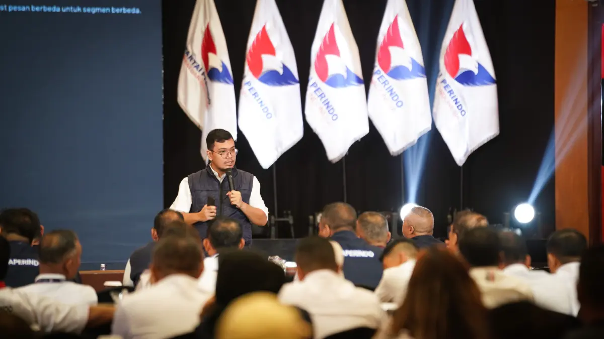 Ketua DPP Partai Perindo Bidang Media, Digital dan Komunikasi Publik, Amos Simanjuntak. (Istimewa)