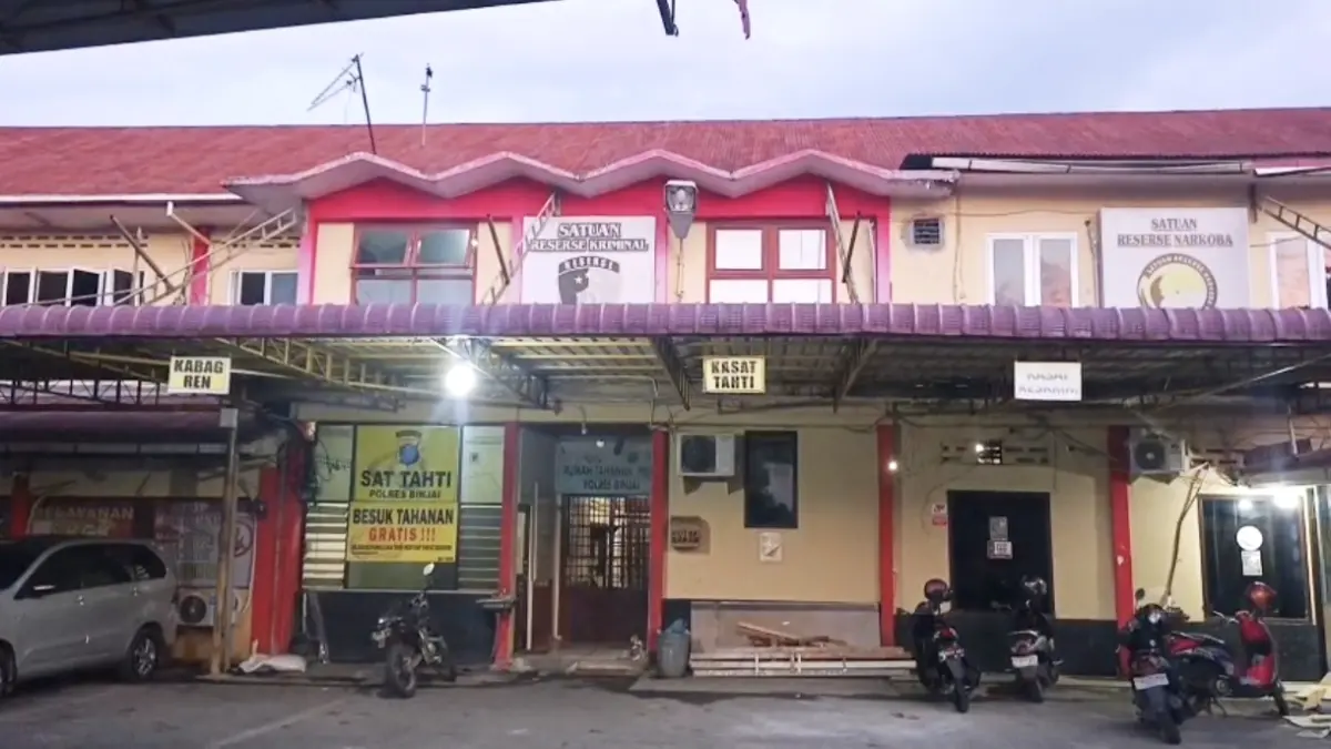 Gedung Satreskrim Polres Binjai di Jalan Sultan Hasanuddin. (Istimewa/Sumut Pos)