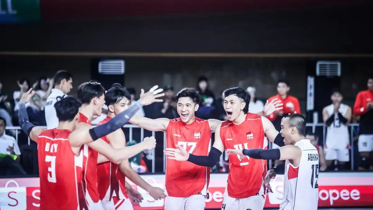 Timnas Voli Putra Indonesia. (Dok: PBVSI)
