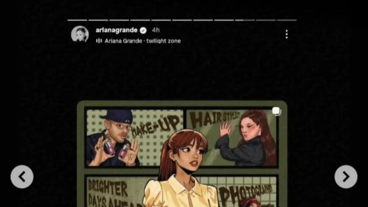 Pelajar Majalengka Faiz Khilafa mencuri perhatian Ariana Grande lewat karya realistisnya.(Instagram @cretivox)