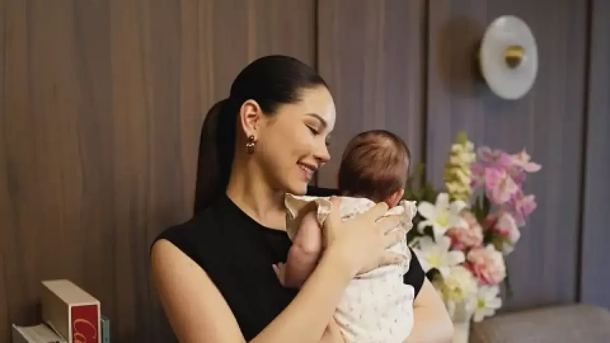 Alyssa Daguise dan Baby Soso. (Dok: instagram)