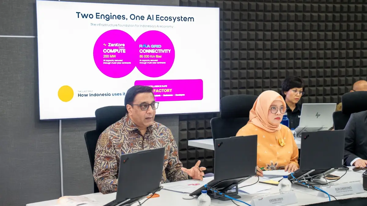 President Director dan CEO Indosat, Vikram Sinha. (Dok: Indosat)