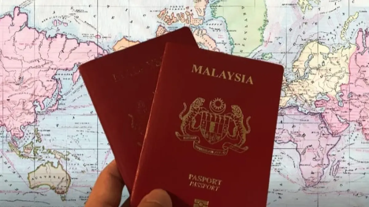 Paspor Malaysia naik ke posisi kedua dunia dalam Passport Index 2026.(Instagram @oandemictalks)