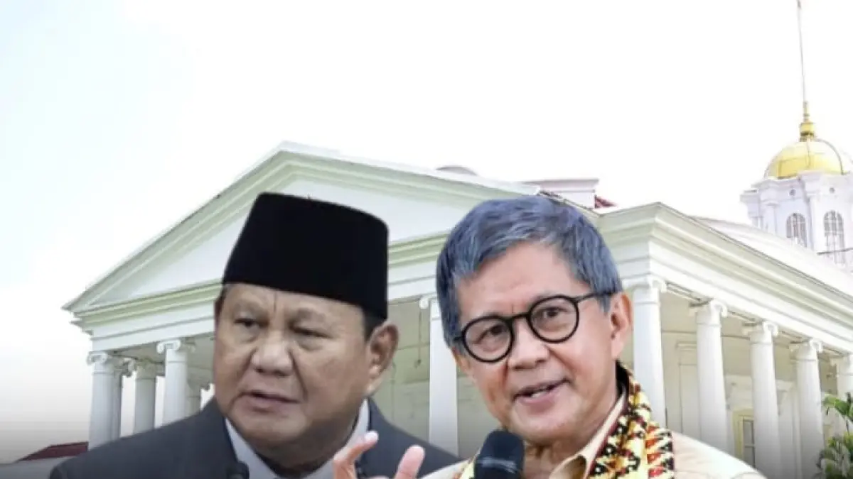 Rocky Gerung dilantik menjadi Wantimpres.(Instagram @pandemictalks)
