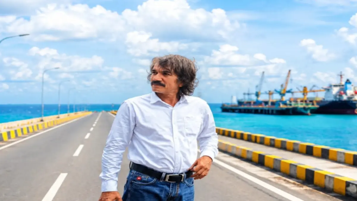 Politisi senior Partai Gerindra Kabupaten Batu Bara, Muhammad Rafik. (Liberti H Haloho)