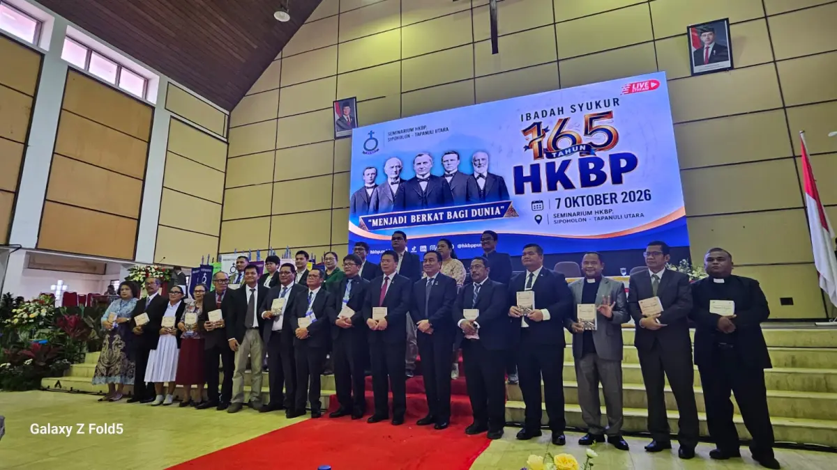 HUT KE-165 HKBP, Ibadah Raya dan Perjamuan Kudus Digelar di GBK.