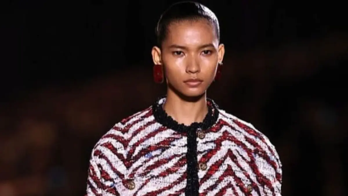 Mirelle Aurelia mencatat debut di runway CHANEL Spring/Summer 2027 Paris.(Instagram @cretivox)