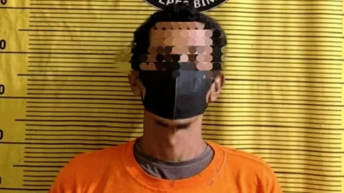 Pengedar narkotika ditangkap dengan operasi penyamaran. (Humas Polres Binjai/Sumut Pos)