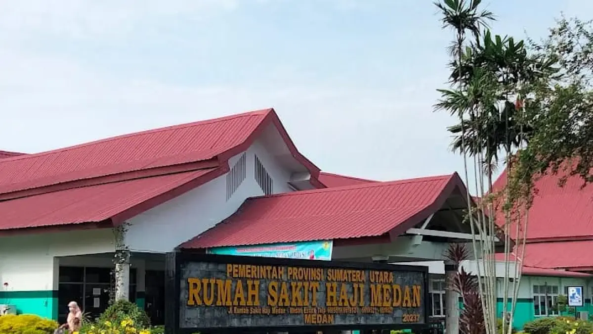 Gedung Rumah Sakit Haji Medan.(Dok : Rumah Sakit Haji Medan)