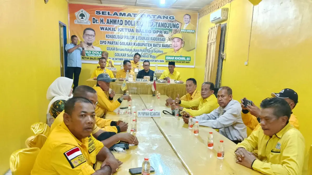 Ahmad Doli Gaungkan “Rebut Kembali” di Batu Bara, Golkar Panaskan Mesin Menuju Musda dan Pemilu 2029
