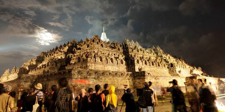 Candi Borobudur.