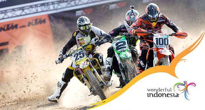 Grasstrack Motocross-Ilustrasi.